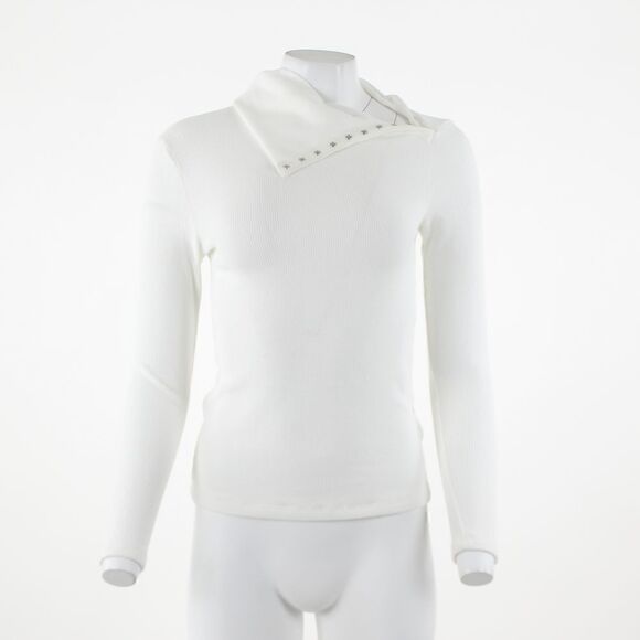 Enza Costa Split Collar Top - Picture 2 of 5